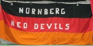 Zaunfahne Red Devils Nuernberg 2
